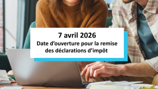 Déclarations d’impôt pour l’année d’imposition 2025